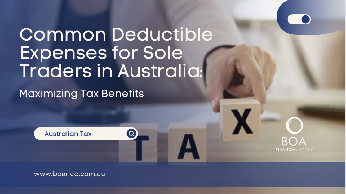 Common Deductible Expenses for Sole Traders in Australia Maximizing